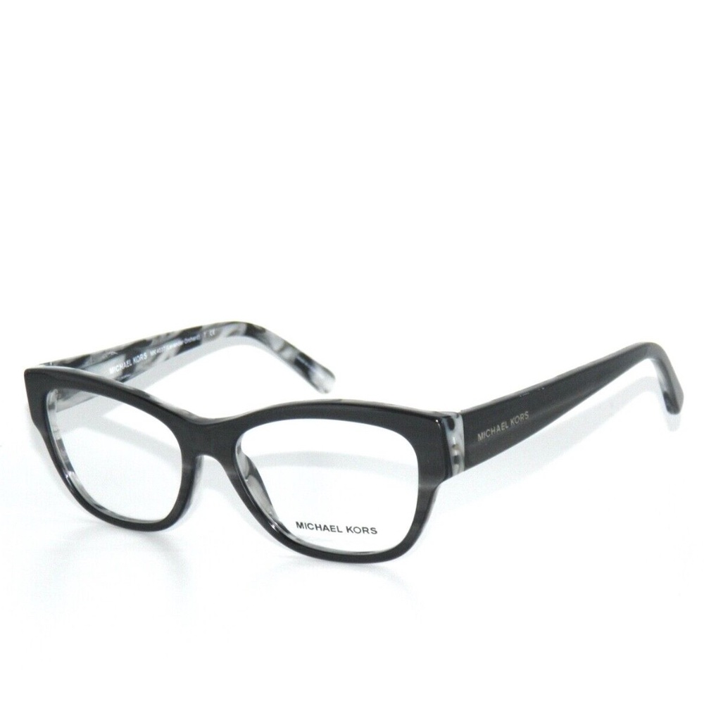 Michael Kors MK4037 Lavender Orchard 3211 53 Black Gray marble Eyeglasses 4037